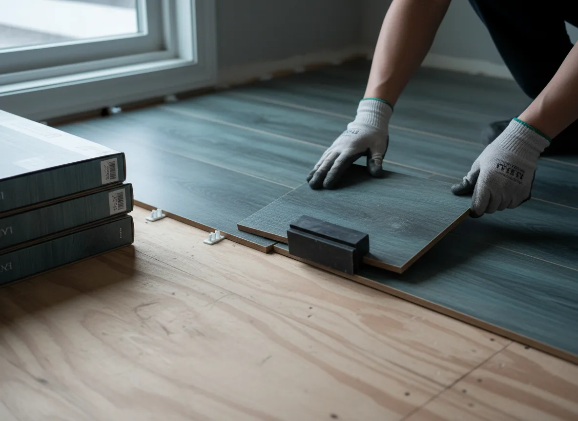 Luxury Vinyl Plank Installation company in Lisbon, ND